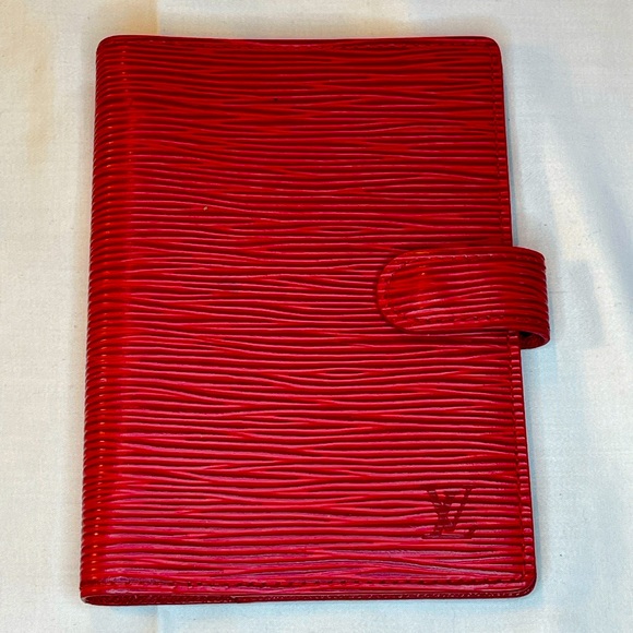 Louis Vuitton Handbags - LOUIS VUITTON RED EPI AGENDA PM NOTEBOOK